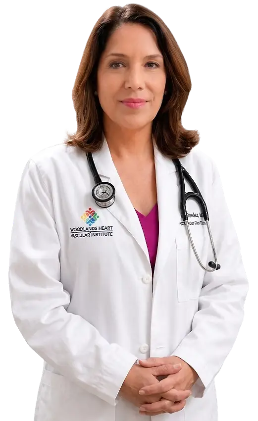 Dr. Laura Fernandes, cardiologist at Woodlands Heart & Vascular Institute in The Woodlands, TX