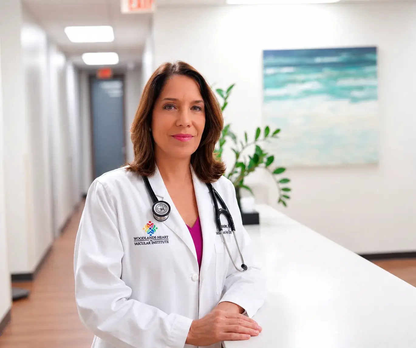 Dr. Laura Fernandes, cardiologist at Woodlands Heart & Vascular Institute